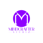 M di mindcrafter con la scritta mindcrafter studio sotto